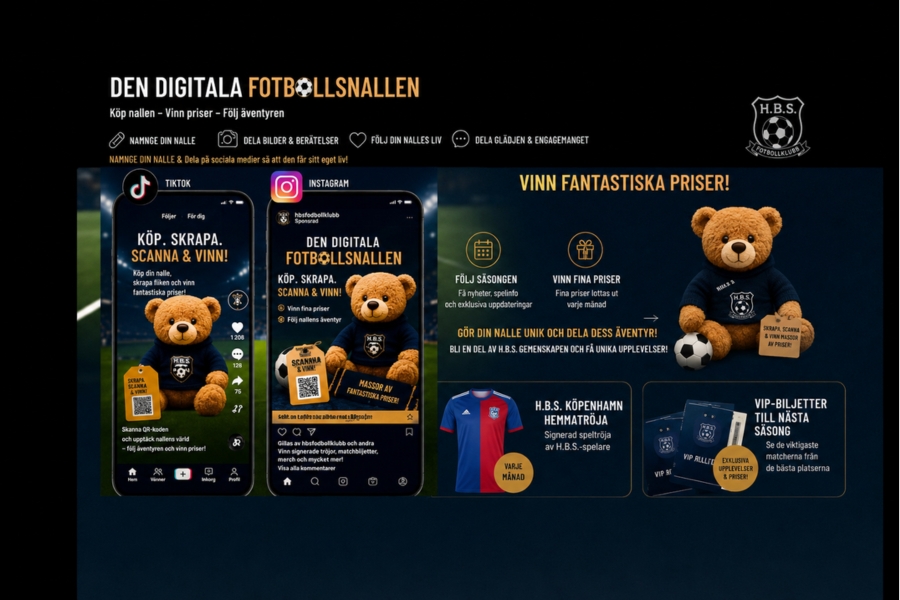 Digital Nallebjörn – Hur fotbollsklubbar kan stärka sin fundraising och sitt fanengagemang