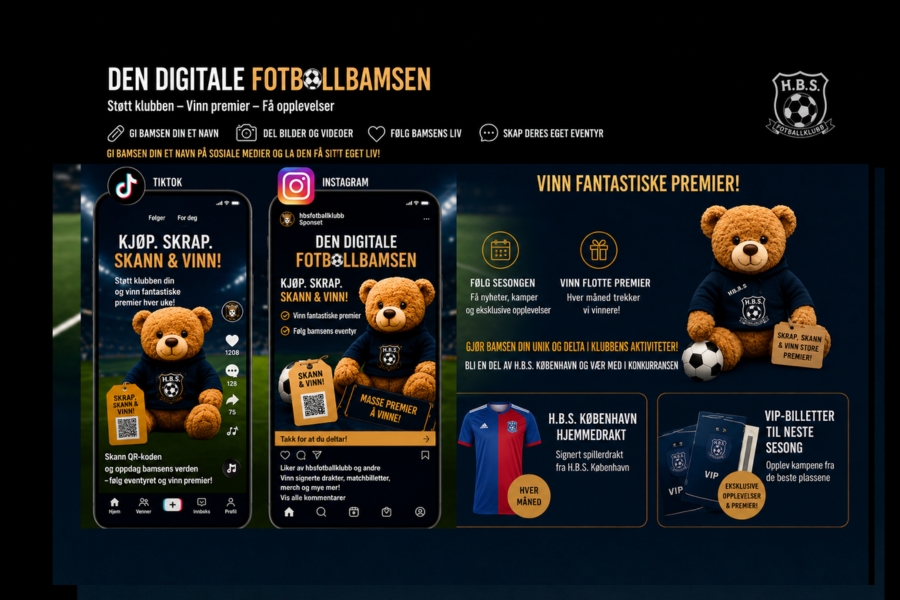 Den Digitale Bamsen – Leadgenerering & Fundraising